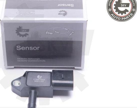 Esen SKV 17SKV664 - Sensore, Pressione gas scarico www.autoricambi360.it