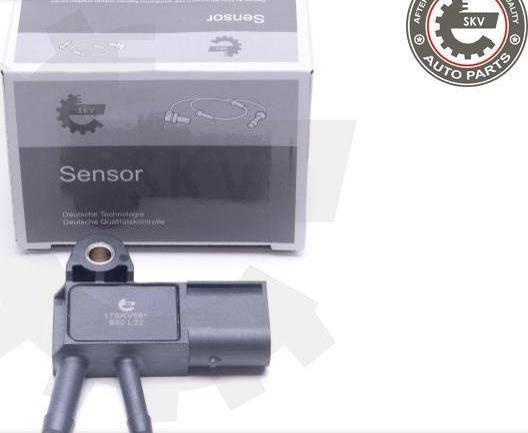 Esen SKV 17SKV661 - Sensore, Pressione gas scarico www.autoricambi360.it