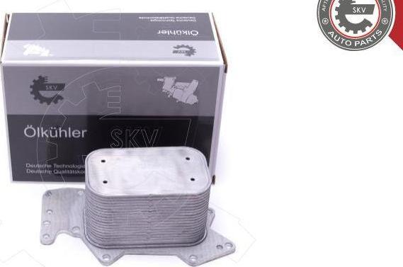 Esen SKV 31SKV213 - Radiatore olio, Olio motore www.autoricambi360.it