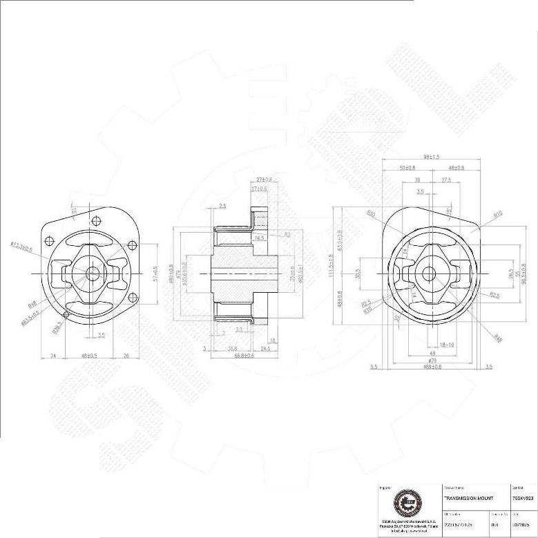 Esen SKV 75SKV823 - Supporto, Cambio automatico www.autoricambi360.it