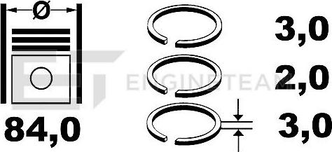 Goetze 0681560000 - Kit fasce elastiche www.autoricambi360.it