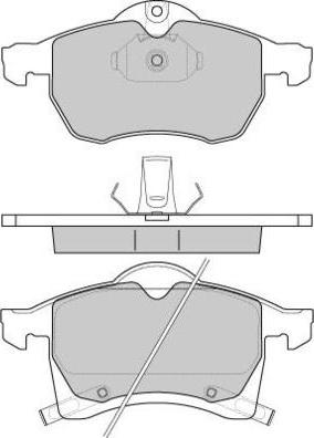 Samko 5SP690 - Kit pastiglie freno, Freno a disco www.autoricambi360.it