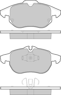 Cifam 822-540-4 - Kit pastiglie freno, Freno a disco www.autoricambi360.it