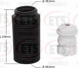 ETS 03.SM.104 - Kit parapolvere, Ammortizzatore www.autoricambi360.it