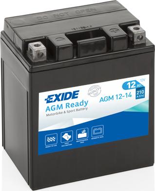 Exide AGM12-14 - Batteria avviamento www.autoricambi360.it