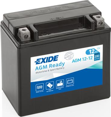 Exide AGM12-12 - Batteria avviamento www.autoricambi360.it