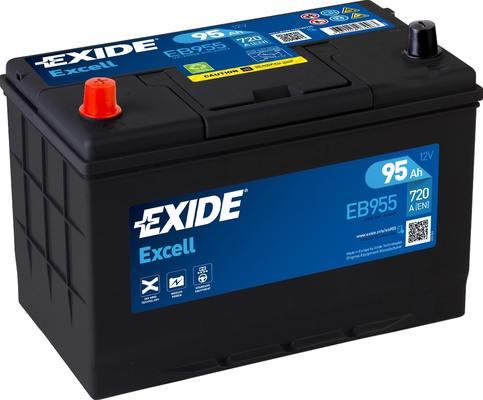 Exide EB955 - Batteria avviamento www.autoricambi360.it