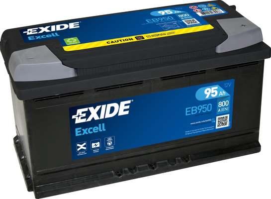 Exide EB950 - Batteria avviamento www.autoricambi360.it