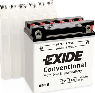 Exide EB9-B - Batteria avviamento www.autoricambi360.it