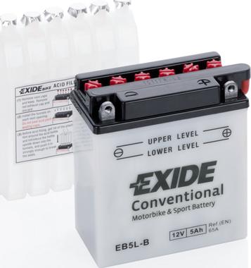 Exide EB5L-B - Batteria avviamento www.autoricambi360.it