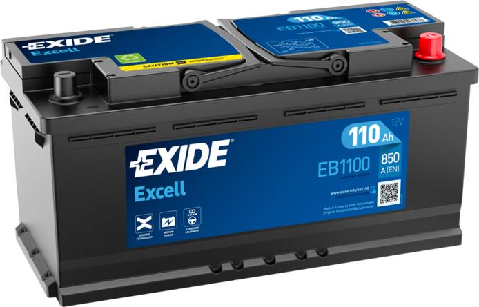 Exide EB1100 - Batteria avviamento www.autoricambi360.it