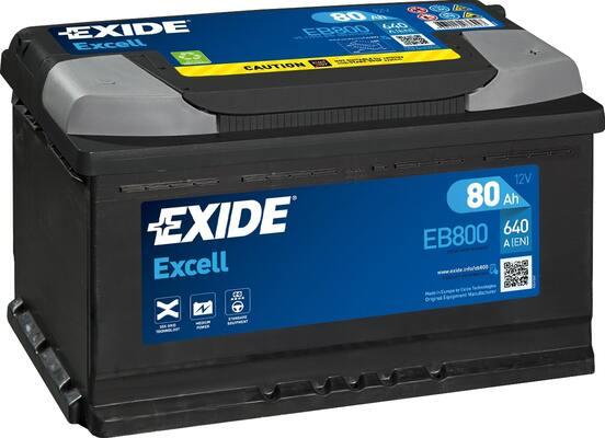 Exide EB800 - Batteria avviamento www.autoricambi360.it