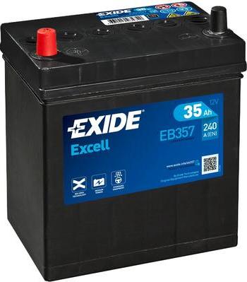Exide EB357 - Batteria avviamento www.autoricambi360.it