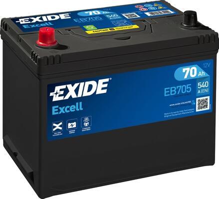 Exide EB705 - Batteria avviamento www.autoricambi360.it