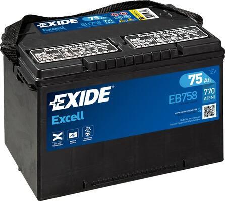 Exide EB708 - Batteria avviamento www.autoricambi360.it