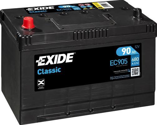 Exide EC905 - Batteria avviamento www.autoricambi360.it