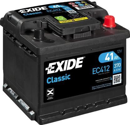 Exide EC412 - Batteria avviamento www.autoricambi360.it
