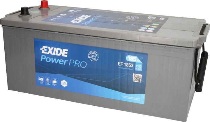 Exide EF1853 - Batteria avviamento www.autoricambi360.it