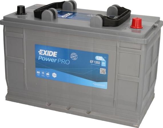 Exide EF1202 - Batteria avviamento www.autoricambi360.it