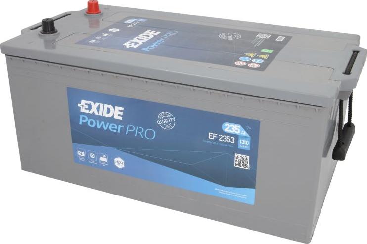 Exide EF2353 - Batteria avviamento www.autoricambi360.it