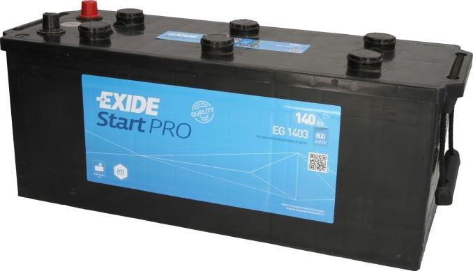 Exide EG1403 - Batteria avviamento www.autoricambi360.it