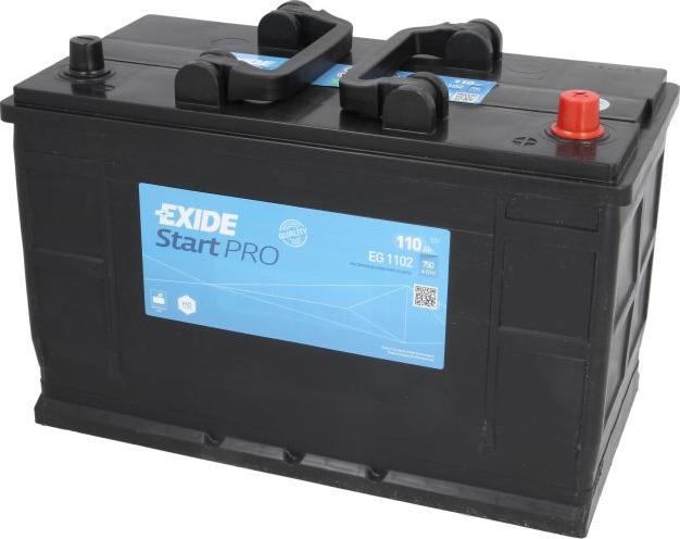 Exide EG1102 - Batteria avviamento www.autoricambi360.it