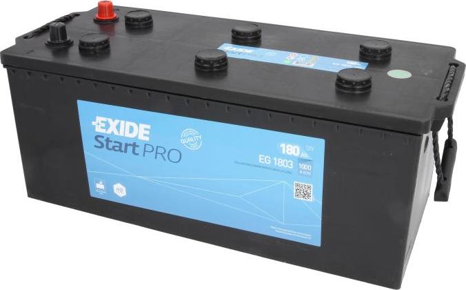 Exide EG1803 - Batteria avviamento www.autoricambi360.it