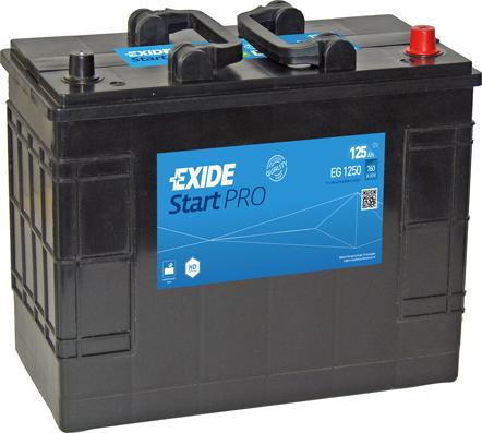 Exide EG1250 - Batteria avviamento www.autoricambi360.it