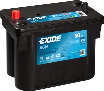 Exide EK508 - Batteria avviamento www.autoricambi360.it