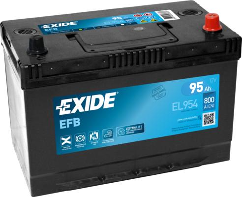 Exide EL954 - Batteria avviamento www.autoricambi360.it