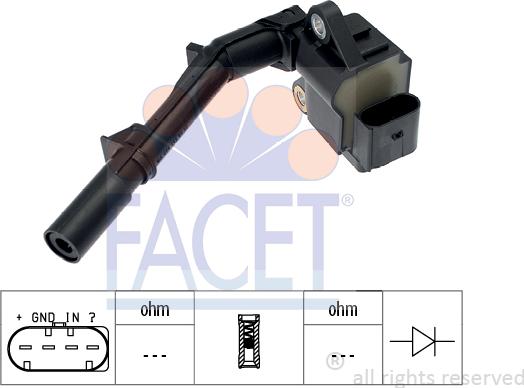 FACET 9.6526 - Bobina d'accensione www.autoricambi360.it