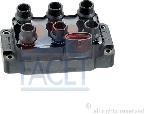 FACET 9.6070 - Bobina d'accensione www.autoricambi360.it