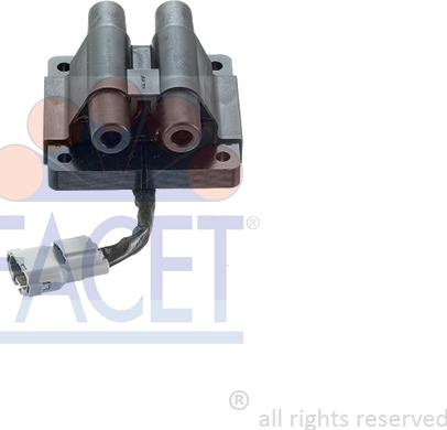 FACET 9.6166 - Bobina d'accensione www.autoricambi360.it