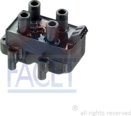 FACET 9.6172 - Bobina d'accensione www.autoricambi360.it