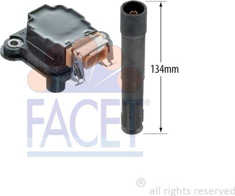 FACET 9.6322 - Bobina d'accensione www.autoricambi360.it