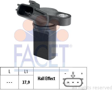 FACET 9.0453 - Generatore di impulsi, Albero a gomiti www.autoricambi360.it