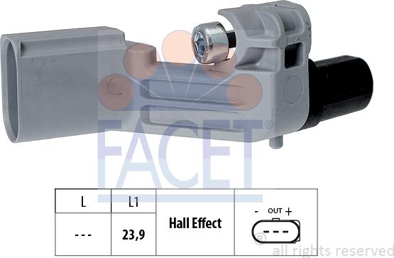 FACET 9.0464 - Generatore di impulsi, Albero a gomiti www.autoricambi360.it