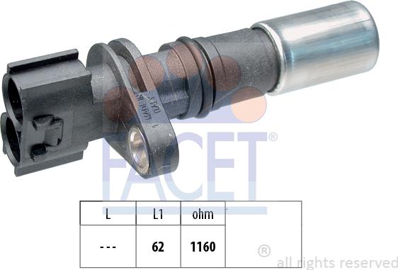 FACET 9.0478 - Generatore di impulsi, Albero a gomiti www.autoricambi360.it