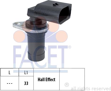 FACET 9.0472 - Generatore di impulsi, Albero a gomiti www.autoricambi360.it