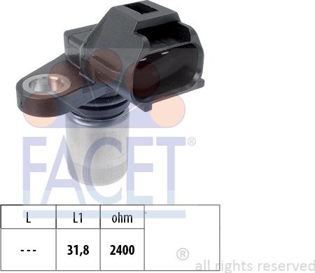FACET 9.0509 - Generatore di impulsi, Albero a gomiti www.autoricambi360.it