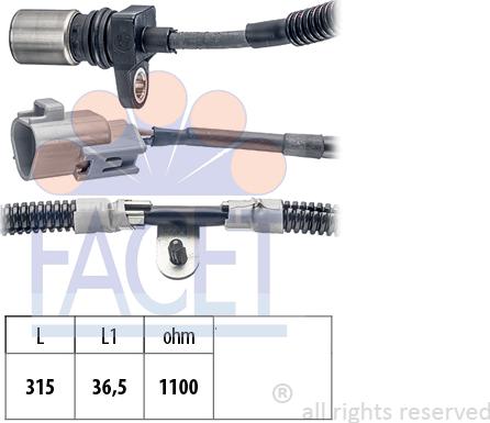 FACET 9.0502 - Generatore di impulsi, Albero a gomiti www.autoricambi360.it