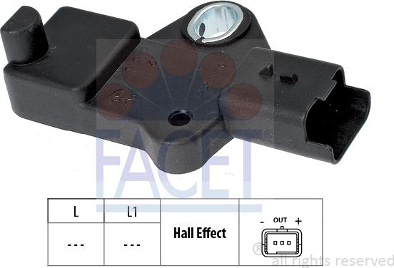 FACET 9.0524 - Generatore di impulsi, Albero a gomiti www.autoricambi360.it