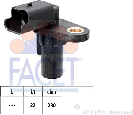 FACET 9.0579 - Generatore di impulsi, Albero a gomiti www.autoricambi360.it
