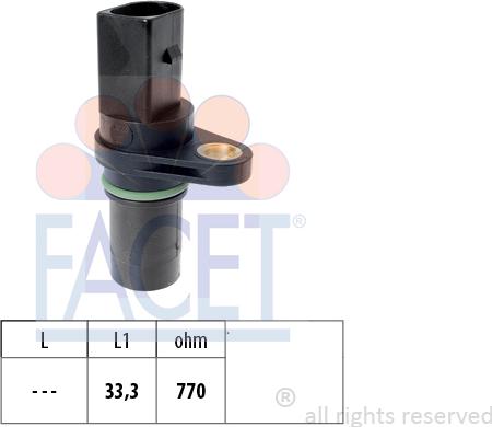 FACET 9.0640 - Generatore di impulsi, Albero a gomiti www.autoricambi360.it