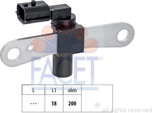FACET 9.0659 - Generatore di impulsi, Albero a gomiti www.autoricambi360.it