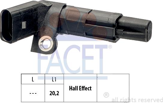 FACET 9.0683 - Generatore di impulsi, Albero a gomiti www.autoricambi360.it