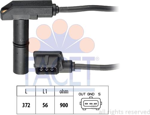 FACET 9.0048 - Generatore di impulsi, Albero a gomiti www.autoricambi360.it