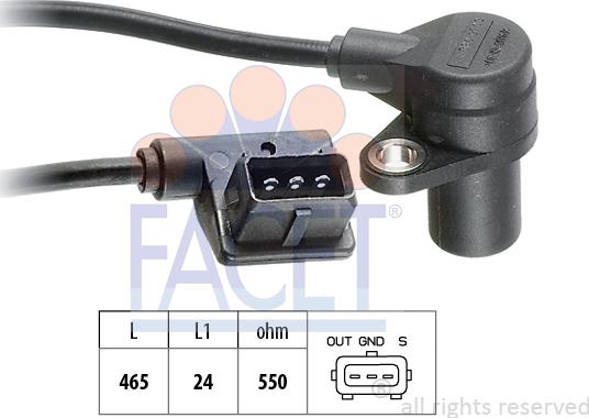 FACET 9.0056 - Generatore di impulsi, Albero a gomiti www.autoricambi360.it