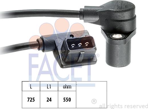 FACET 9.0064 - Generatore di impulsi, Albero a gomiti www.autoricambi360.it