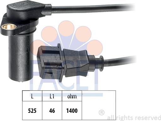 FACET 9.0068 - Generatore di impulsi, Albero a gomiti www.autoricambi360.it